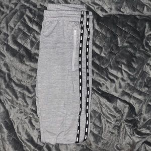 Pink skinny track pant